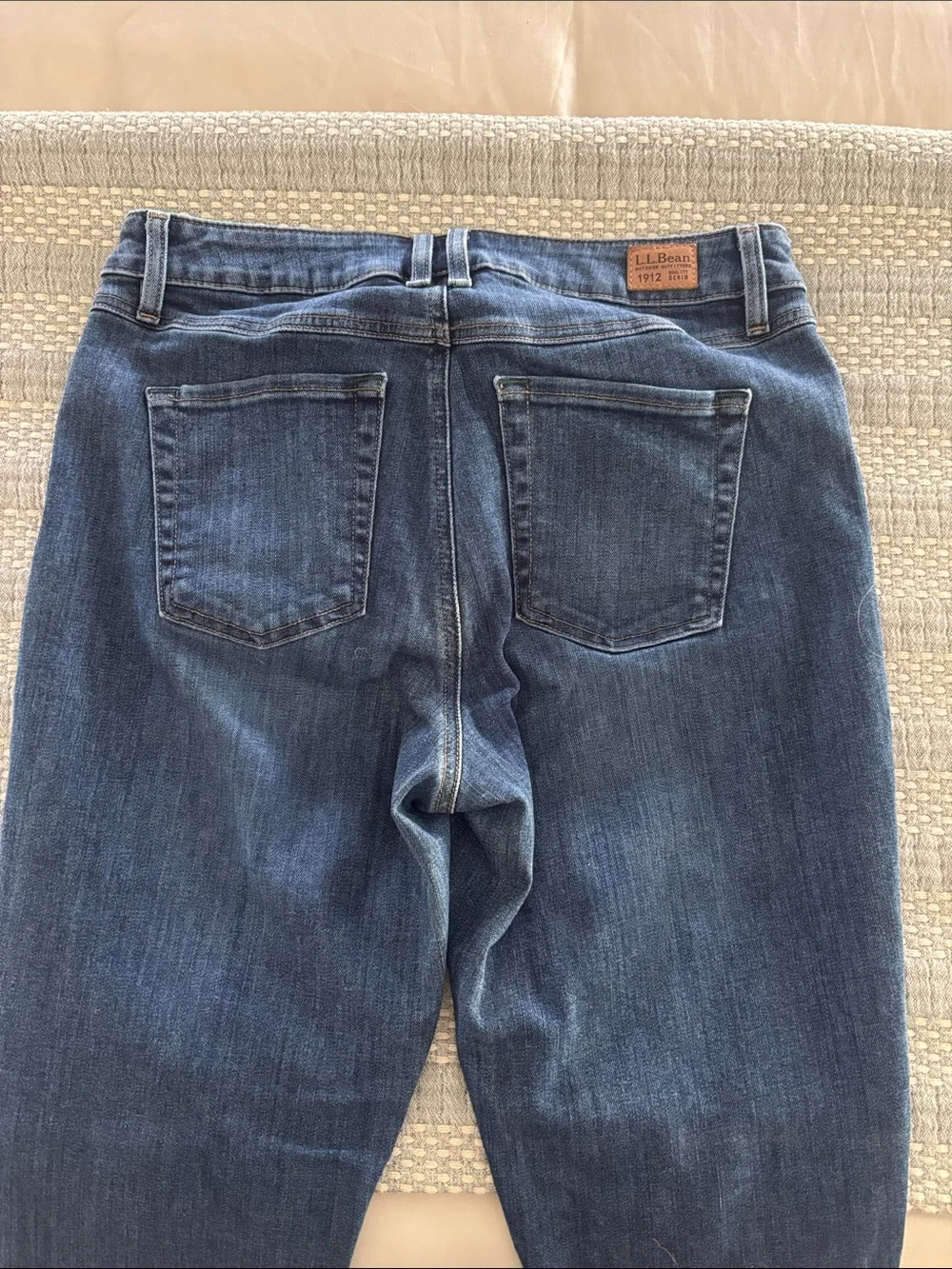 L.L. Bean Dark Blue Skinny Jeans